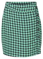 *vero Moda Green And Navy Spotted Midi Skirt