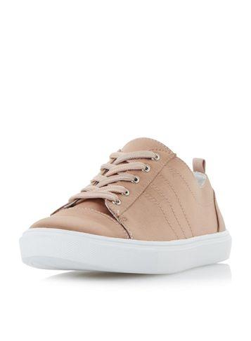 Dorothy Perkins *head Over Heels By Dune Pink 'elisha' Trainers