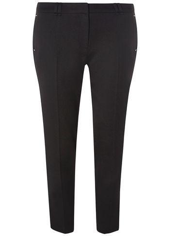 Dorothy Perkins Black Pique Trousers
