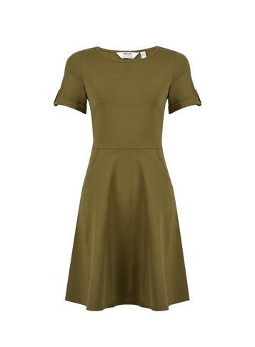 Dorothy Perkins Petite Khaki T-shirt Dress
