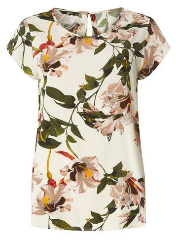 Dorothy Perkins *only Multi Coloured 'nova' Floral Shell Blouse