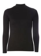 Dorothy Perkins Black Turtle Neck Top