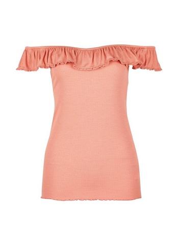 Dorothy Perkins Blush Victoriana Ruffle Bardot Top