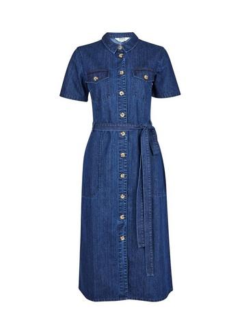Dorothy Perkins Indigo Denim Shirt Dress