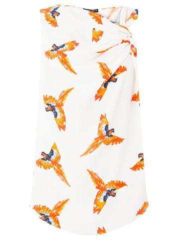 Dorothy Perkins Ivory Bird Print Top