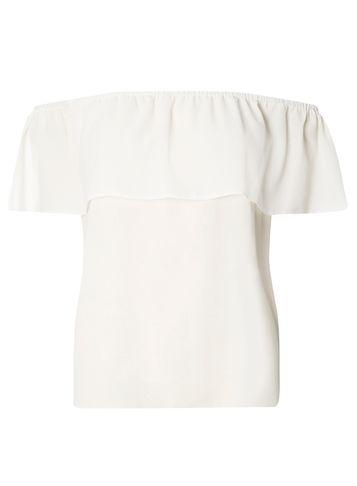Dorothy Perkins Ivory Ruffle Bardot Top