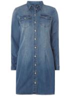 Dorothy Perkins *only Denim Shirt Dress