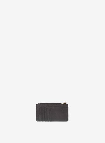 Dorothy Perkins Black Zip Top Cardholder