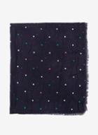 Dorothy Perkins Navy Fine Lace Scarf