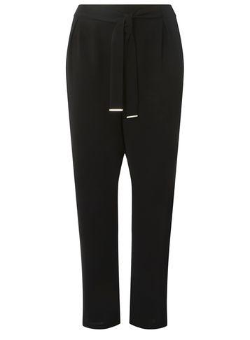 Dorothy Perkins Dp Curve Black Woven Joggers