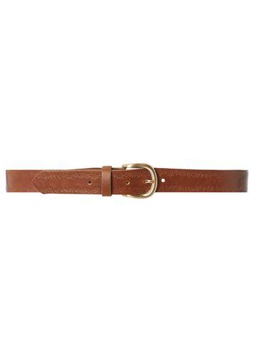 Dorothy Perkins Tan Floral Embossed Belt