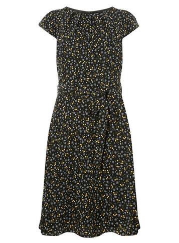 Dorothy Perkins *billie & Blossom Tall Black Floral Ditsy Dress