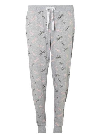 Dorothy Perkins Grey Dragonfly Pyjama Pants
