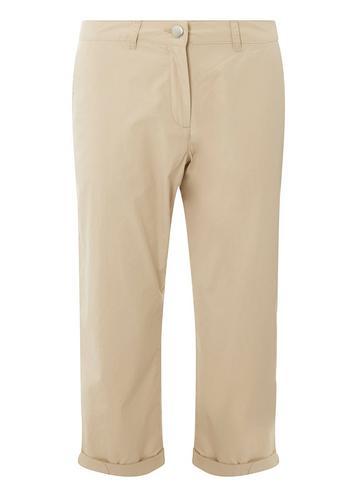 Dorothy Perkins Beige Cropped Trousers