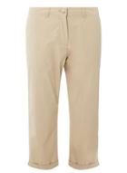 Dorothy Perkins Beige Cropped Trousers