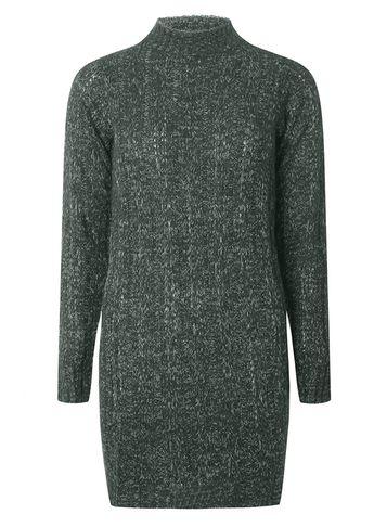 Dorothy Perkins *vero Moda Green Tunic Jumper