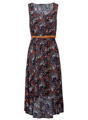 *izabel London Multi Colour Ditsy Floral Print Midi Dress
