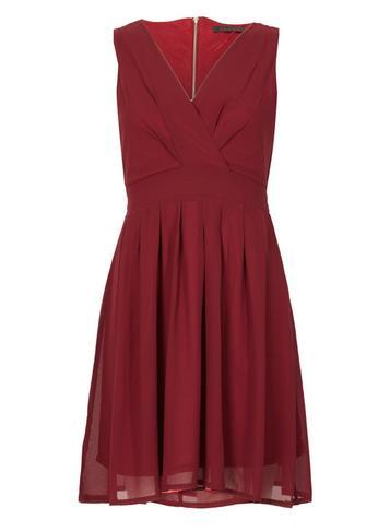 Dorothy Perkins *tenki Mulberry Plain Skater Dress