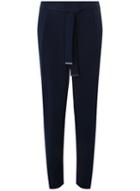 Dorothy Perkins Navy Metal Belted Joggers