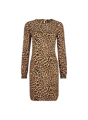 Dorothy Perkins Animal Ruffle Shift Dress