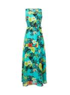 *billie & Blossom Petite Multi Colour Tropical Print Maxi Dress