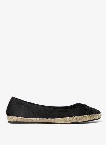 Dorothy Perkins Black 'carrie' Espadrille Pumps