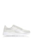 Dorothy Perkins *head Over Heels By Dune White Eamie Trainers
