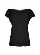 Dorothy Perkins Black On Shoulder Bardot Top