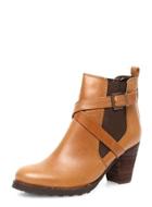 Dorothy Perkins Tan Leather Chelsea Boots