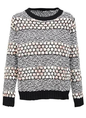 Dorothy Perkins *izabel London Black Pebble Knit Jumper
