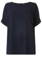 Dorothy Perkins *dp Curve Navy Short Sleeve Soft T-shirt