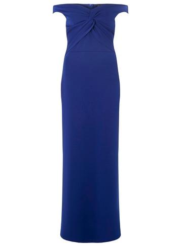Scarlett B *scarlet B Cobalt Scuba Maxi Dress