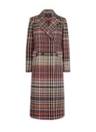 Dorothy Perkins Multi Coloured Check Print Double Breasted Coat