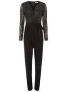 Dorothy Perkins *billie & Blossom Tall Black Glitter Jumpsuit