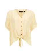 Dorothy Perkins Yellow Striped Top