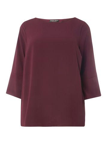 Dorothy Perkins Dp Curve Berry Soft Top