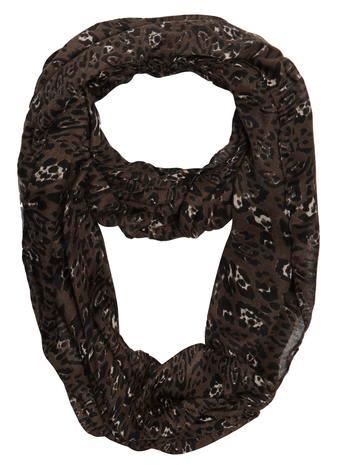 Dorothy Perkins Khaki Military Leopard Snood