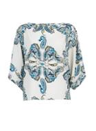 Dorothy Perkins Ivory Paisley Print Batwing T-shirt