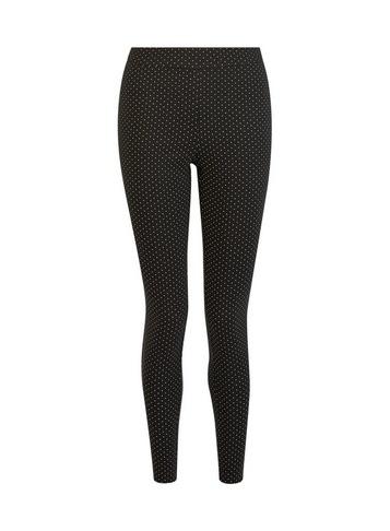 Dorothy Perkins Black Pinspot Skinny Stretch Trousers