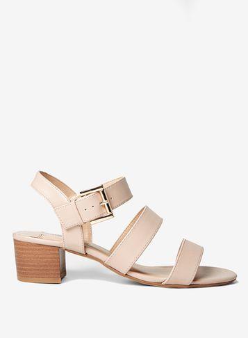 Dorothy Perkins Nude 'savana' Strappy Sandals