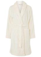 Dorothy Perkins Cream Zigzag Clipped Dressing Gown