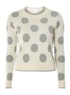 Dorothy Perkins *only Grey Big Spotted Knitted Jumper