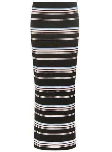 Dorothy Perkins Black Stripe Tube Maxi Skirt