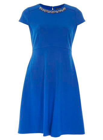 Dorothy Perkins Cobalt Embellished Dress