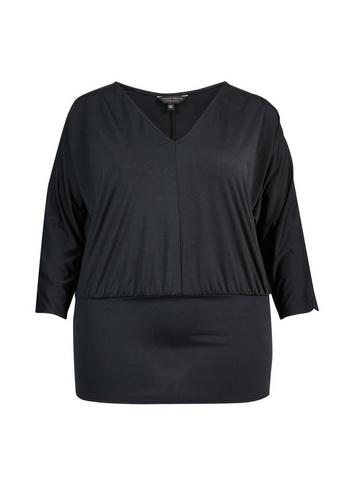 Dorothy Perkins *dp Curve Black Batwing Top