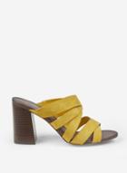 Dorothy Perkins Yellow Sookie Multistrap Sandals