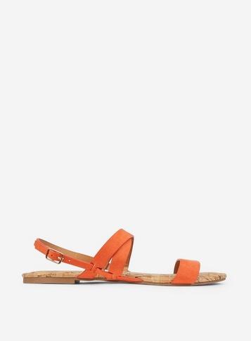 Dorothy Perkins Orange Fabia Cross Over Sandals