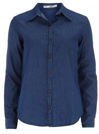 Dorothy Perkins Indigo Denim Shirt