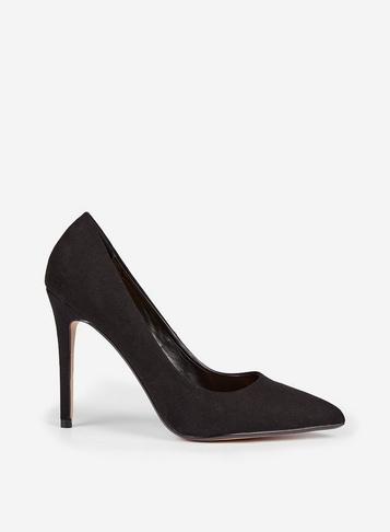 Dorothy Perkins Black Excite Pointed Toe Court Shoes