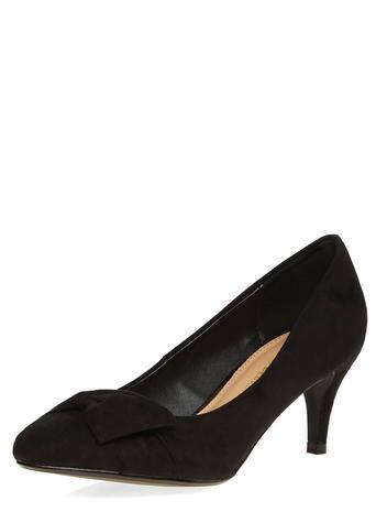 Dorothy Perkins Black 'chile' Court Shoes